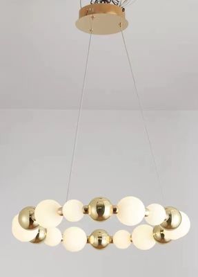 Postmodern Modern Circular Luxury Ring Led Chandelier Rustproof