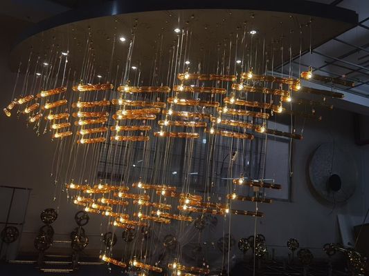 Chandelier Blown Glass Fancy Art Chandelier Hallway Chandelier Modern Hotel Custom