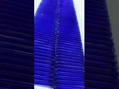 آویز تزئینی شفاف کهربایی لوستر شیشه ای مدرن مد مدرن
