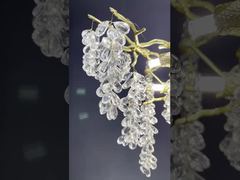 ببینید چرا انتخاب کنید اکو OEM شاخه درخت کریستال لوستر چراغ آویز بالا پایان 15 تا 30 متر مربع