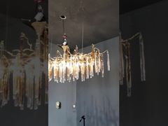 معرفی چراغ آویز سفارشی دیسک شیشه ای OEM ODM آبکاری و پرداخت AC110V تا 250V برای شما