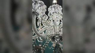 چراغ های آویز شیشه ای مدرن سفارشی ویلا هتل لابی پروژه بافت پیچ خورده
