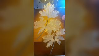 لوکس کریستال پر لوستر مدرن برگ آویز نور برای پله و ویلا
