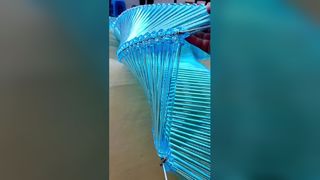 پروژه نصب آویز تزئینی کهربایی شفاف لوستر شیشه ای مدرن مد هنری مدرن سفارشی