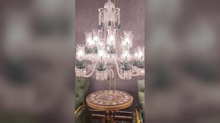 لامپ شمع کریستال LED E14 سقفی ضد آب مقاوم در برابر آلودگی