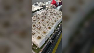 آویزهای روشنایی از جنس مرمر سفید