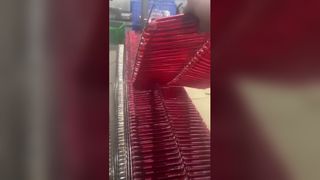 لوستر شیشه ای هنری سه بعدی سنگ شیشه ای تزئینی اسکاندیناوی، لوستر شیشه ای لوکس هتل