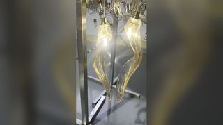 نورپردازی LED مدرن لوستر کریستالی لوکس