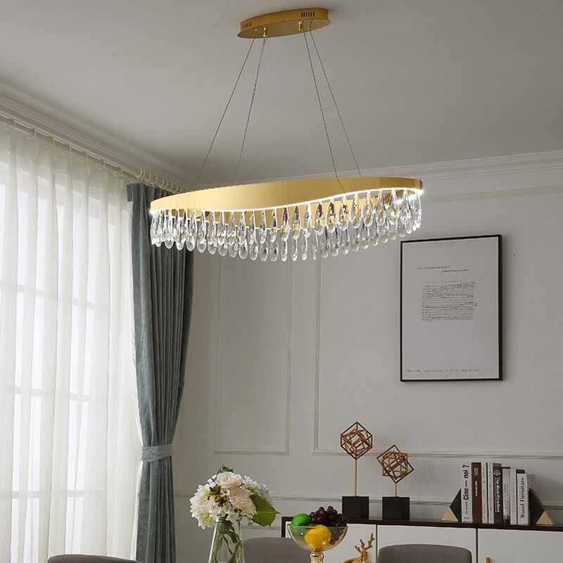 Indoor Lobby Luxury Led Ceiling Lights Pendants Dia40cm Dia80cm 1100lm