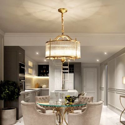 لوستر درام شیشه ای شفاف 2700 تا 6500 هزار