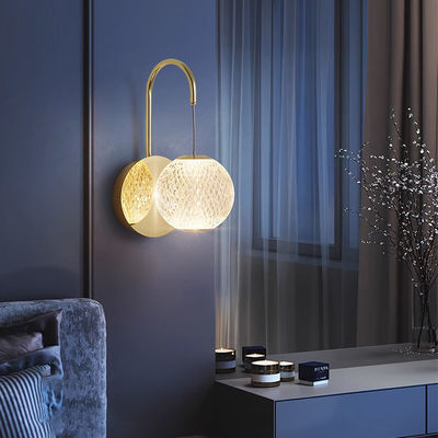 صرفه جویی در انرژی 6W چراغ دیواری LED مدرن برای اتاق خواب یا مطالعه