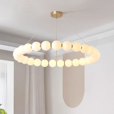 چراغ های شیشه ای LED برای صرفه جویی در انرژی اتاق غذاخوری رستوران لوستر 25-30M2