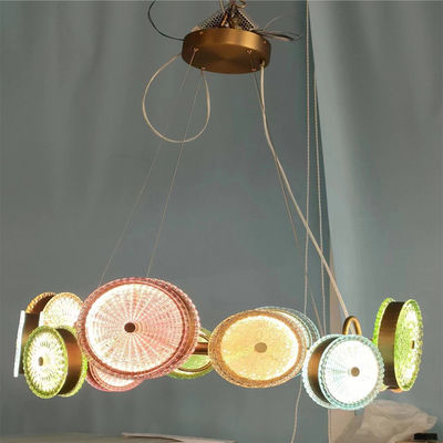 چراغ قوه شیشه ای رنگارنگ 4000K چراغ قوه رستوران LED