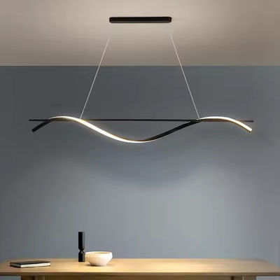 شخصیت خلاق کمال گرایانه مدرن ساده خانه LED میز بار یک کلمه بار طولانی