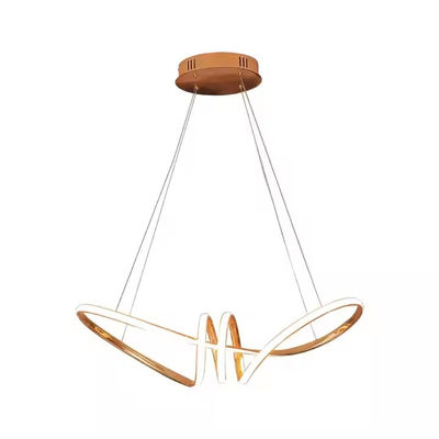 زرين کروم مدفوع مدرن چراغ قوه LED آویزان برای اتاق غذاخوری آشپزخانه اتاق نشیمن اتاق نشیمن خانه دکو چراغ قوه
