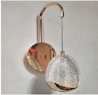 کمال گرایی آلومینیوم آکریلیک Led Sconces اتاق نشیمن اتاق خواب کنار تخت Modern Spherical Sconces
