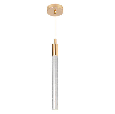 سبک لوکس مینیمالیستی یک سایبان آویزان سیلندر سایبان کنار تخت خواب نور قطره ای کریستال Pendant Light مدرن