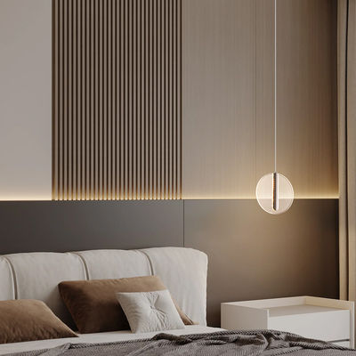 دایره ای آکریلیک مدرن چراغ قوه LED فضای داخلی خلاق خانه اتاق خواب اتاق خواب در کنار تخت مطالعه پله دکوراسیون داخلی