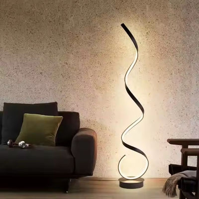 گوشه ای لوکس قوس هوشمند هتل کمال گرای اتاق نشیمن اتاق خواب طبقه نور ایستاده چراغ مدرن LED