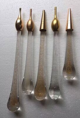 چراغ‌های سقفی LED شیشه‌ای مدرن طلایی طرح قطره باران کریستالی لوکس برای خانه، چراغ آویز نوردیک برای خانه و دفتر