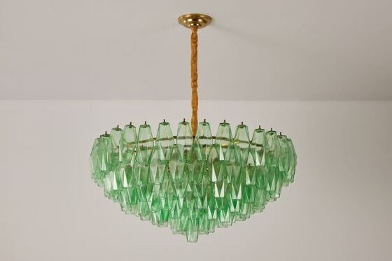 فابریکه دست ساز دریای آبی شیشه ای لوستر با برنج پایان برای زندگی اتاق غذاخوری اتاق خواب نورپردازی