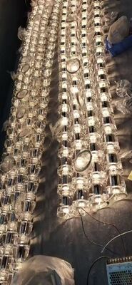 طراحي شده طلایی گل رز کریستال نوار لوستر مدرن عروسی اروپایی جشن عروسی هنر دکوراسیون چراغ